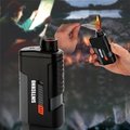 Perfectpitch 3-in-1 Windproof e-Fire Lighter; Power Bank Phone Charger and LED Flashlight PE918580